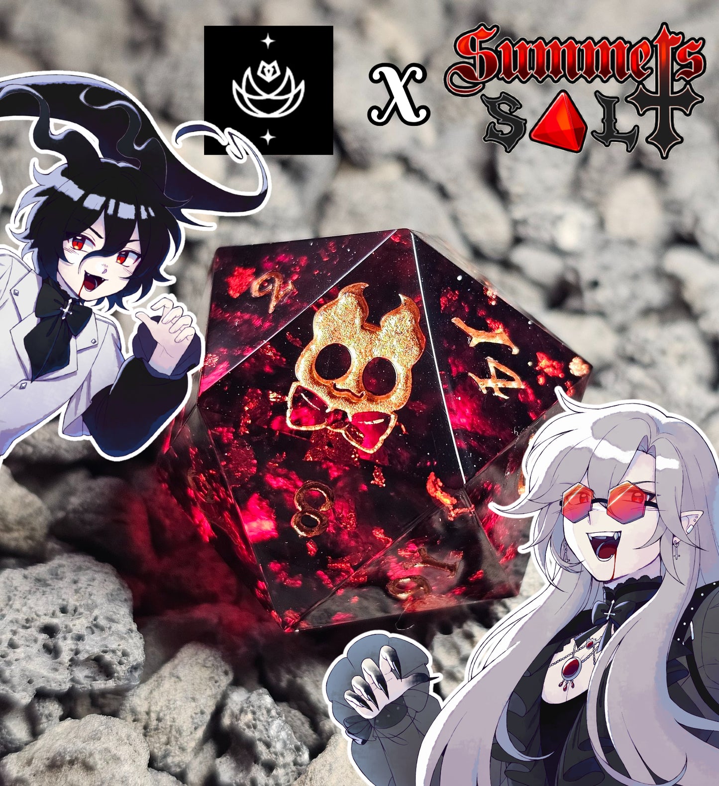 SummersSalt x Cassiopeia Dice D20