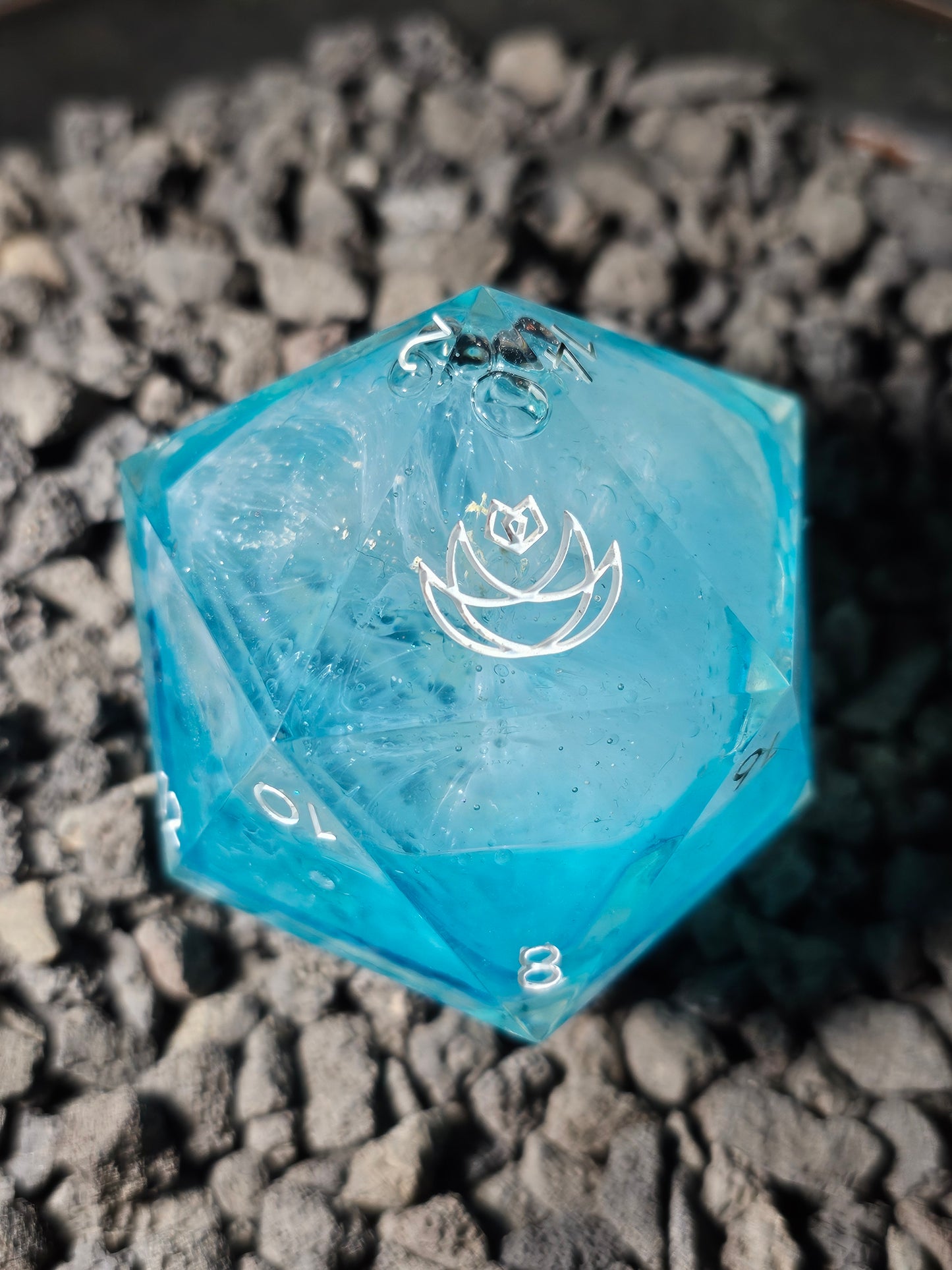 Glacial Sea 63mm Isolated Liquid Core D20