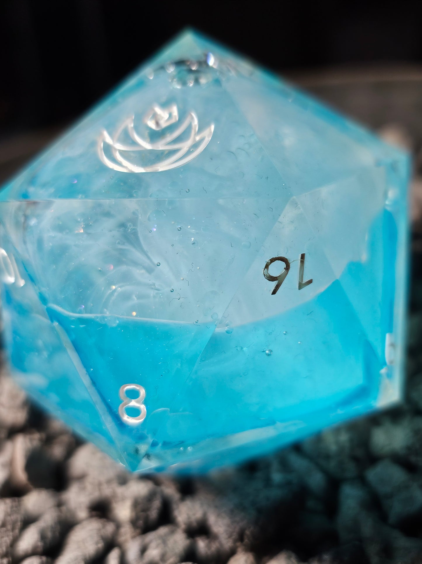 Glacial Sea 63mm Isolated Liquid Core D20