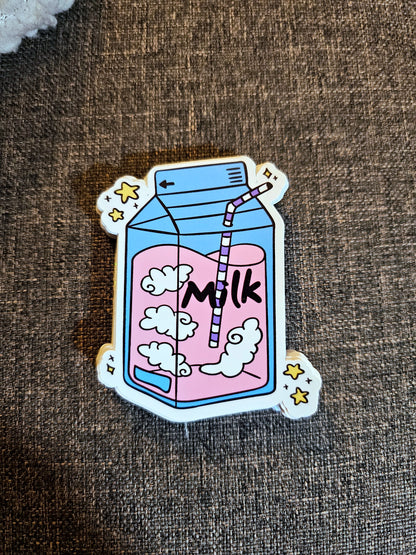 Strawberry Milk Stickers