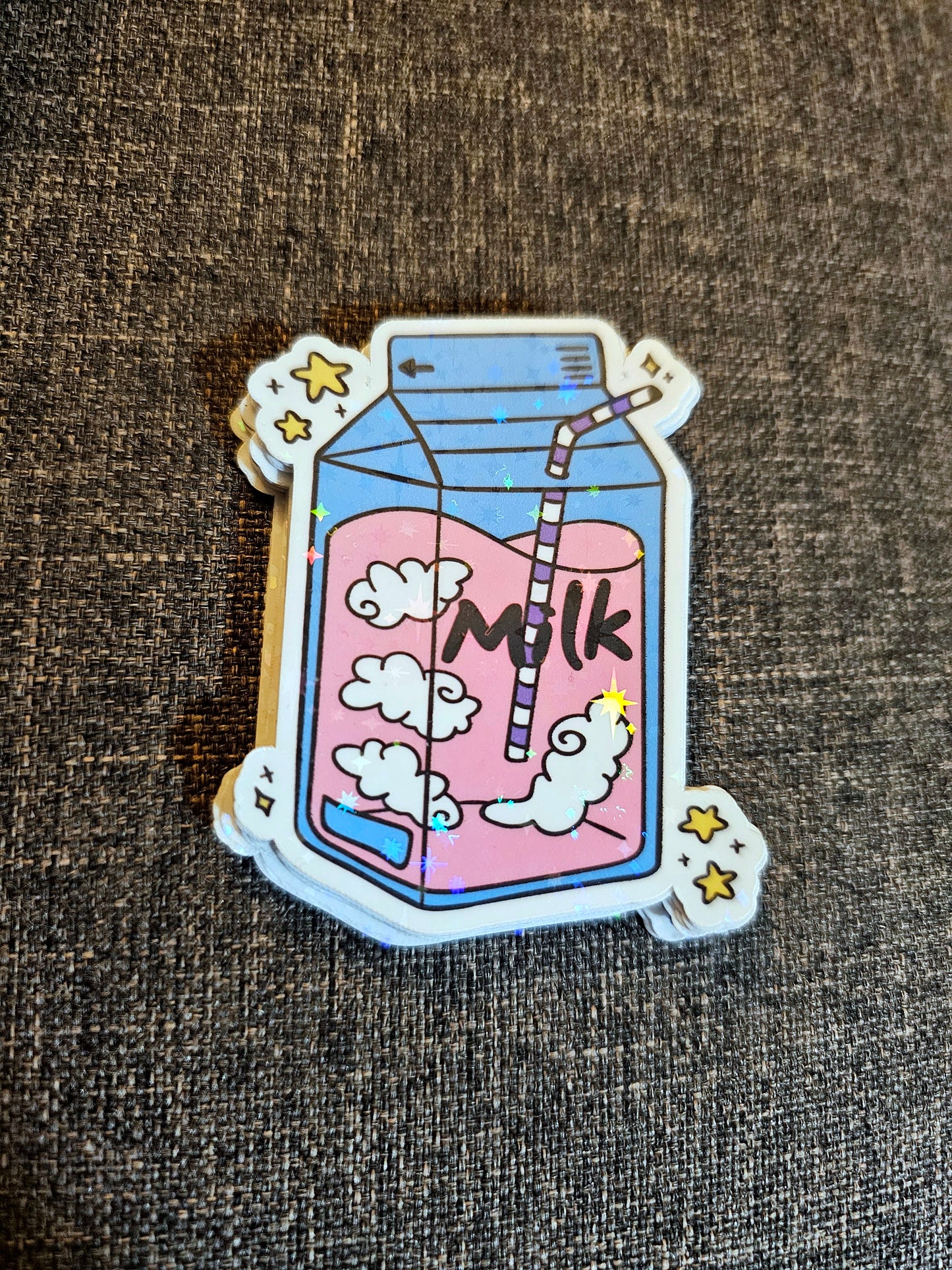 Strawberry Milk Stickers