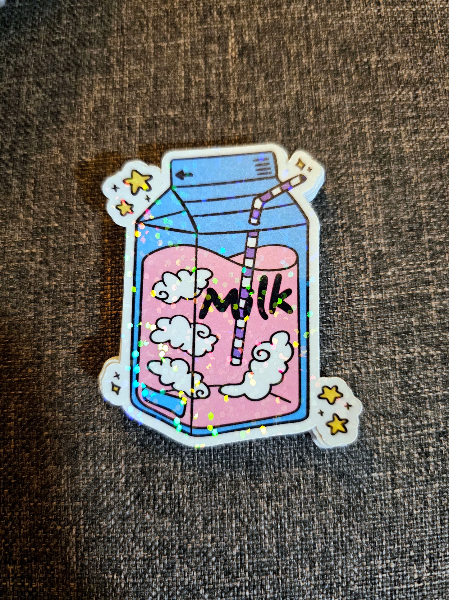 Strawberry Milk Stickers