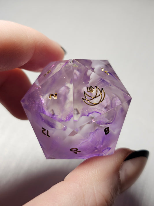 Pink Singularity 33mm Chonk D20