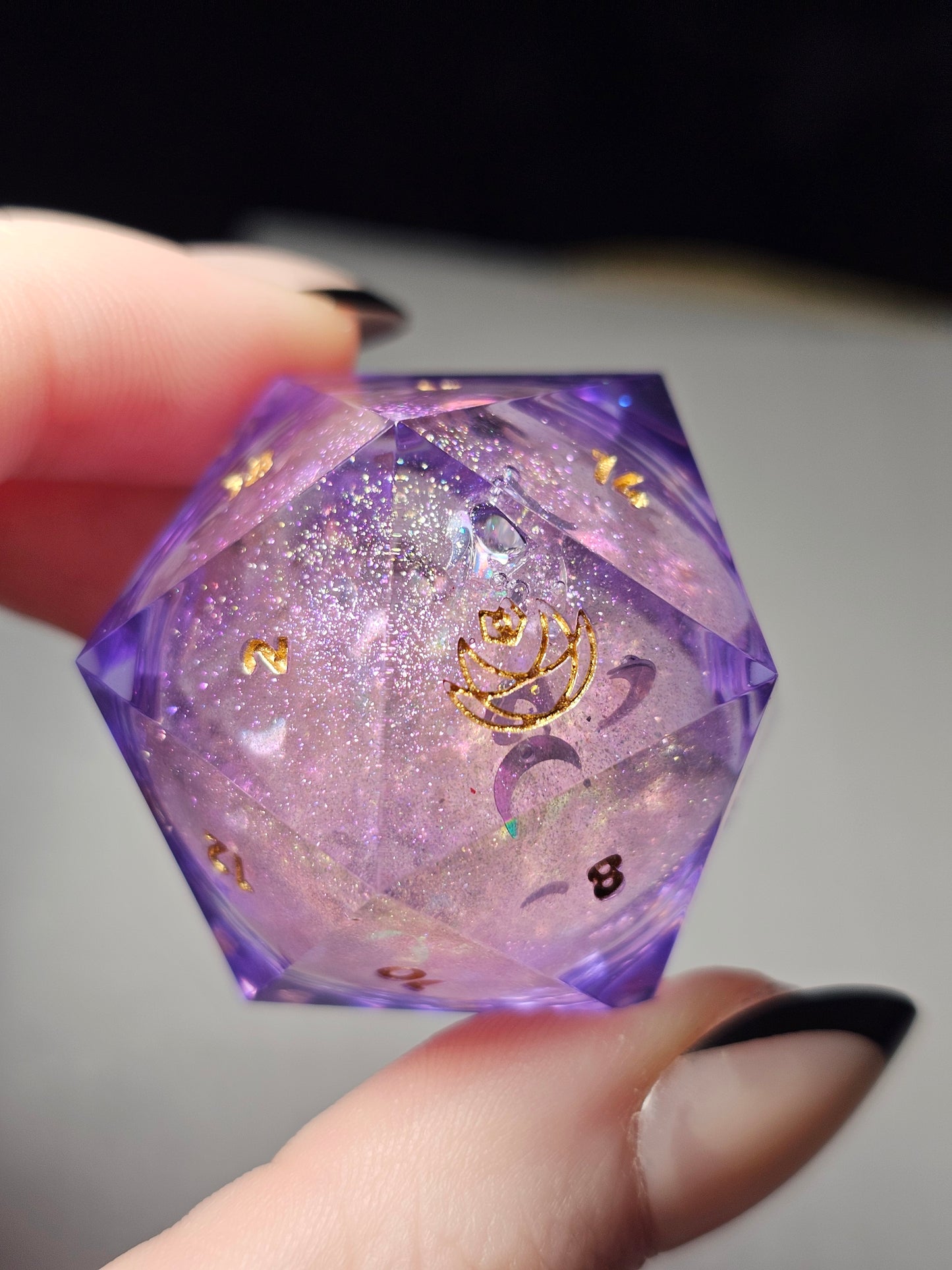 Moon Ashes 33mm Liquid Core D20