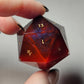 Lunar Obsidian 33mm Chonk D20