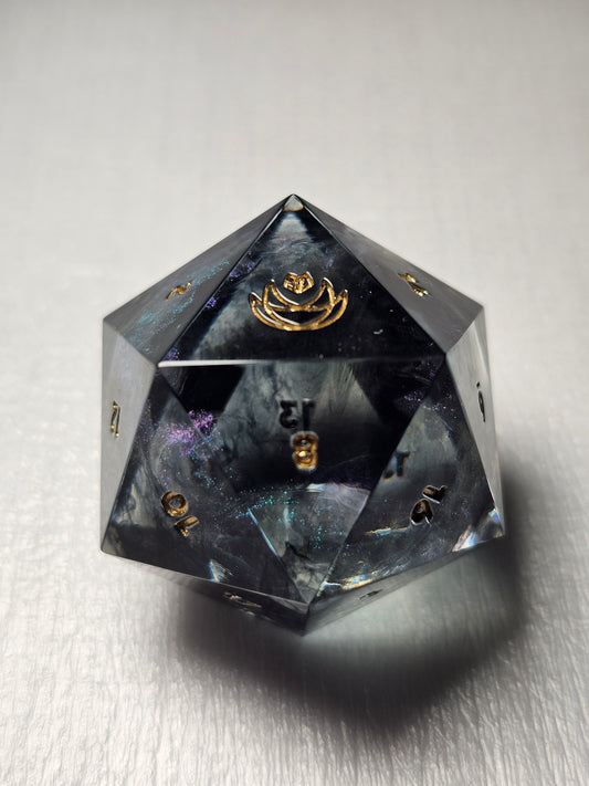 Celestial Ink 33mm Chonk D20