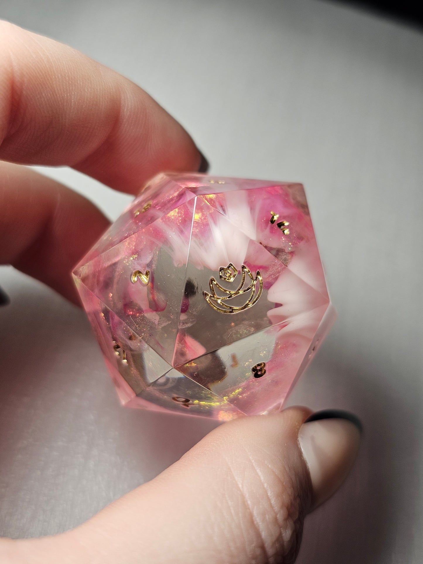 Astral Blush 33mm Chonk D20