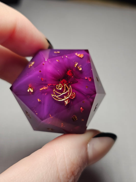 Midnight Halo 33mm Chonk D20