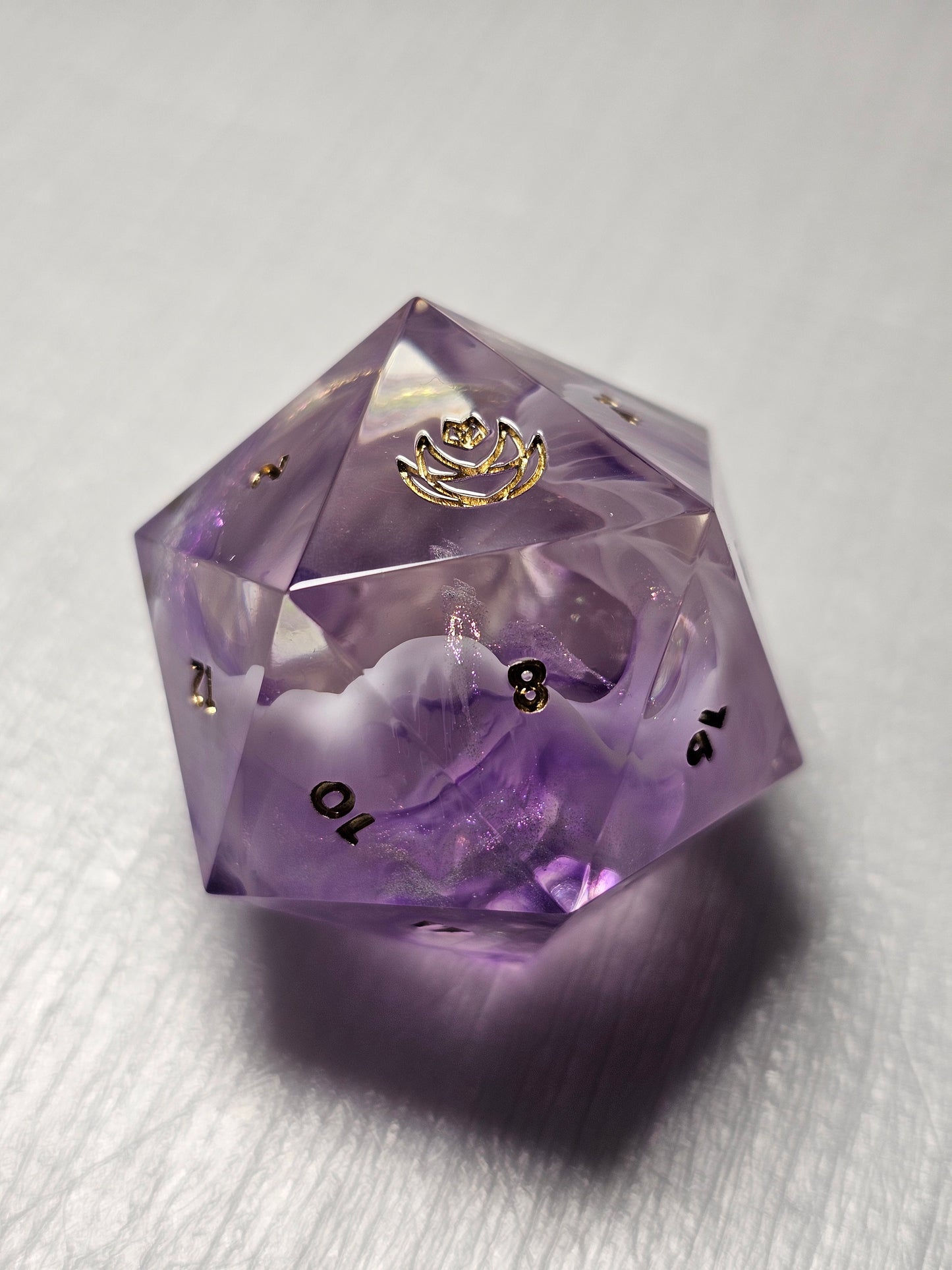 Pink Singularity 33mm Chonk D20