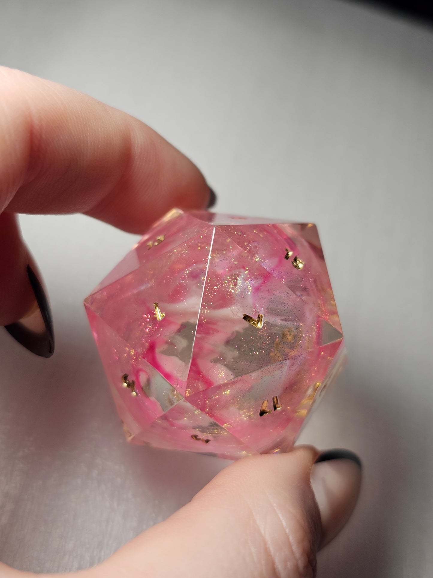 Astral Blush 33mm Chonk D20