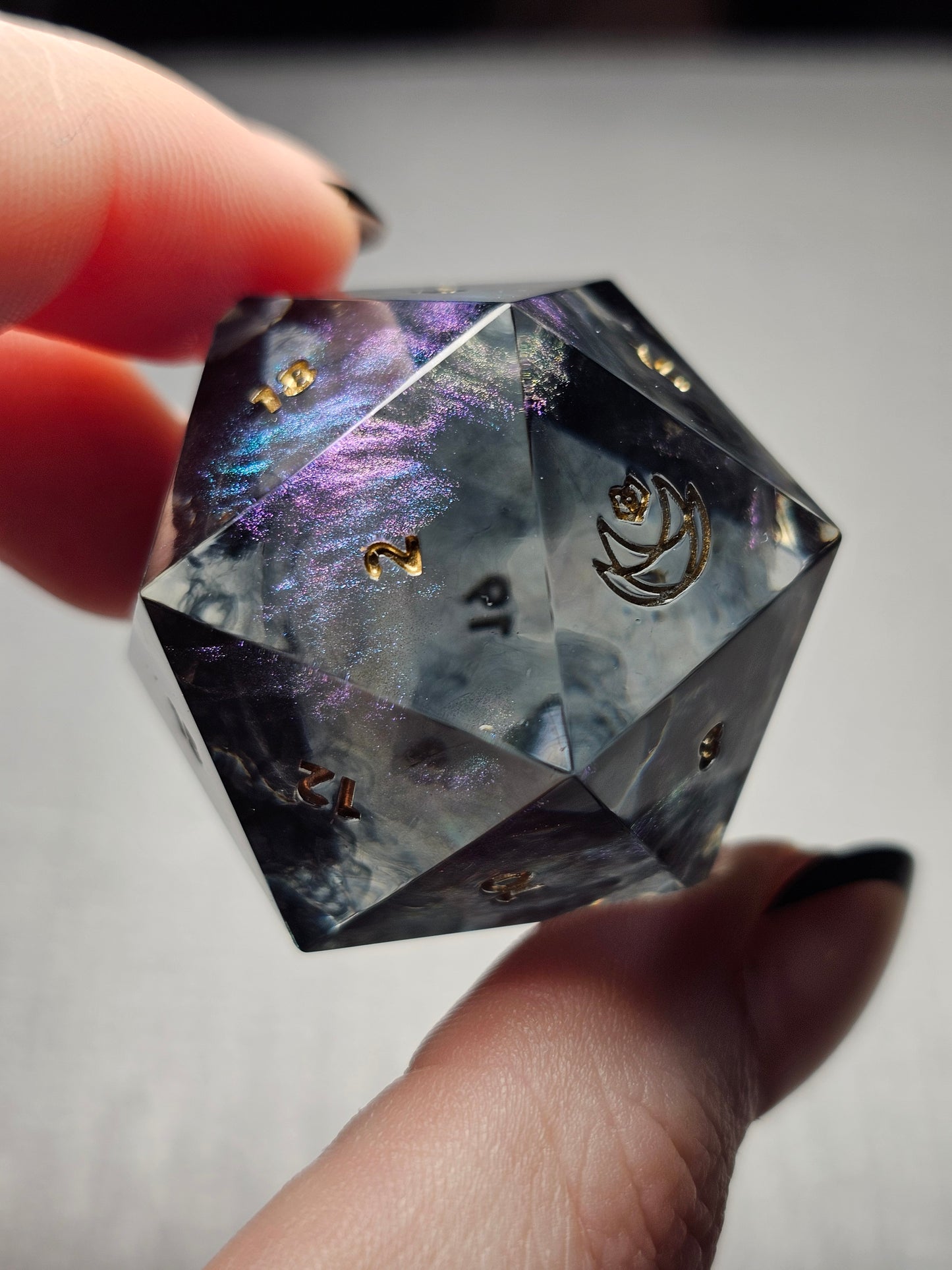 Celestial Ink 33mm Chonk D20