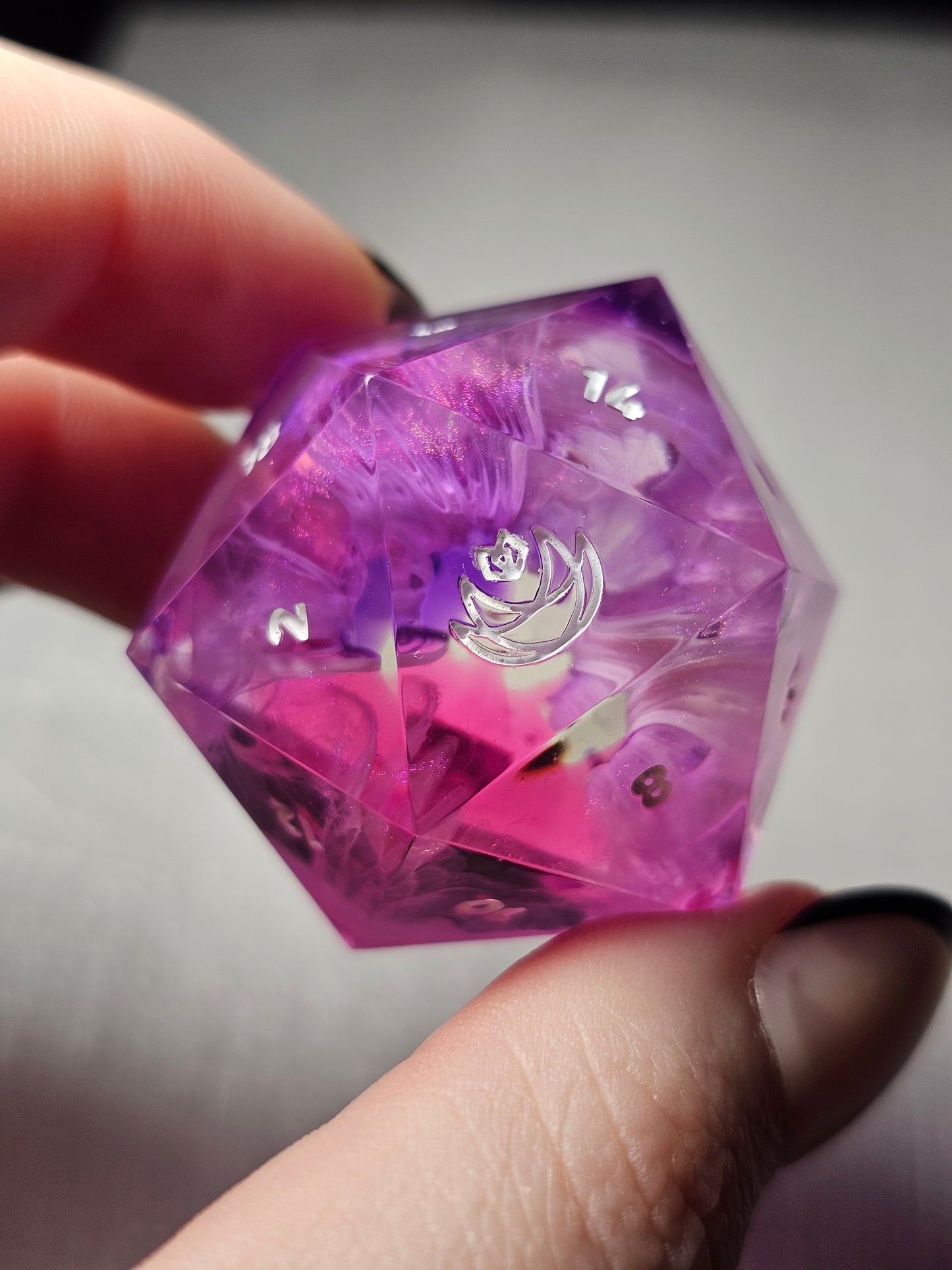 Nebula Rose 33mm Chonk D20