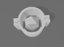 Load image into Gallery viewer, CassioMold Chonk/Jumbo D20 Mold Housing
